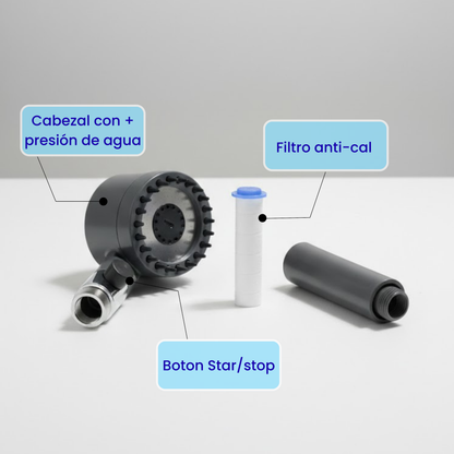 Cabezal de ducha con filtro HomeSpot™